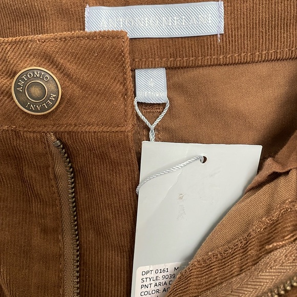 ANTONIO MELANI Brown Boot Cut Pants - Picture 6 of 10